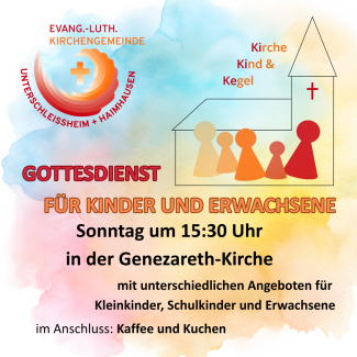 Einladung zum KiKiKe-Gottesdienst