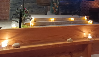Kerzen in Kirche